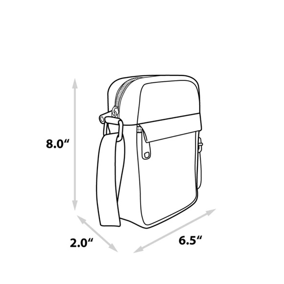 Harry Potter RAVENCLAW Eagle Icon Checker Women's Crossbody Wallet - Picture 6 of 6